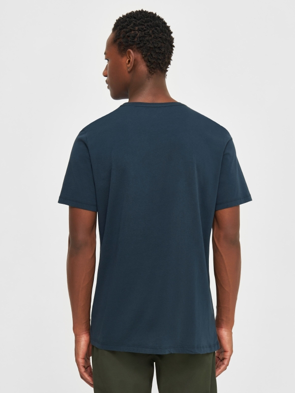 Basic T-Shirt - regular fit - total eclipse